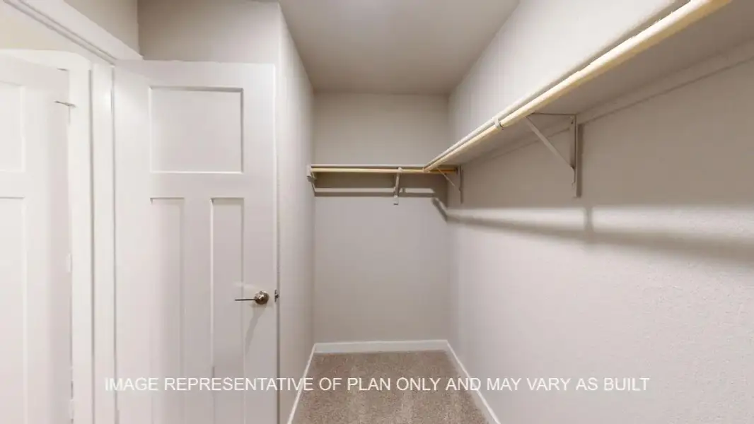 Representative unfurnished interior of a home built from the Baxtor by D.R. Horton in Wildwood Estates, Nolanville (Image 14).