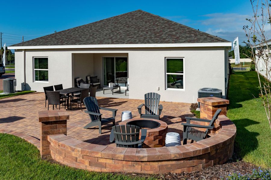 Rear Exterior | Selby Flex | New Homes in Florida by Landsea Homes