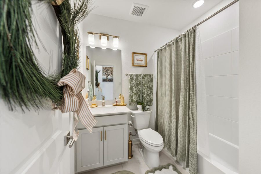 Furnished interior view inside a new home in Audubon - Terrace Collection, Magnolia (Image 31).