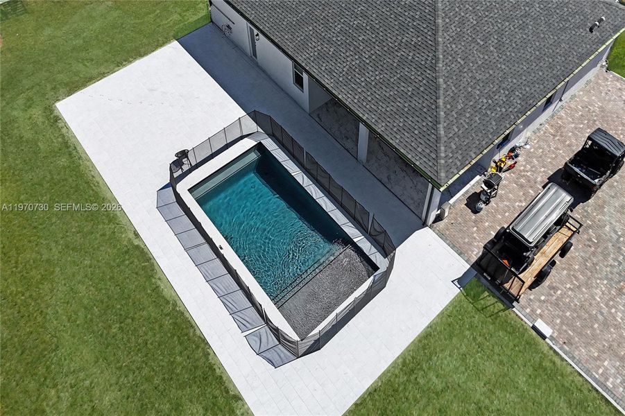 Exterior details and patio area of a home in , Loxahatchee (Image 45).
