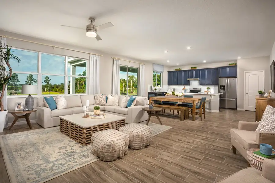 Representative furnished interior of a home built from the 2178 by KB Home in Rolling Hills, New Smyrna Beach (Image 3).