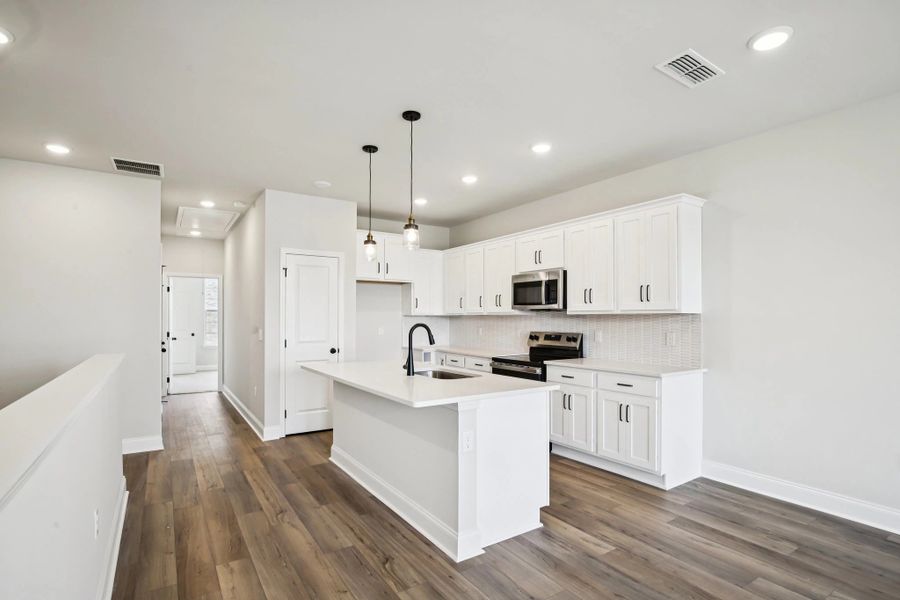Furnished interior view inside a new home in Promenade at Clari Park, Murfreesboro (Image 8).