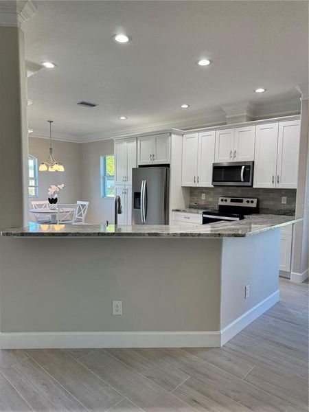 Furnished interior view inside a new home in , Englewood (Image 9).