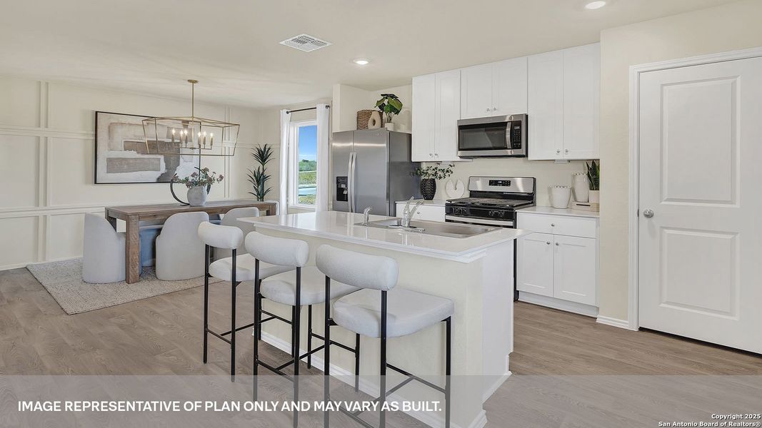 Furnished interior view inside a new home in Sunset Oaks, Maxwell (Image 14).