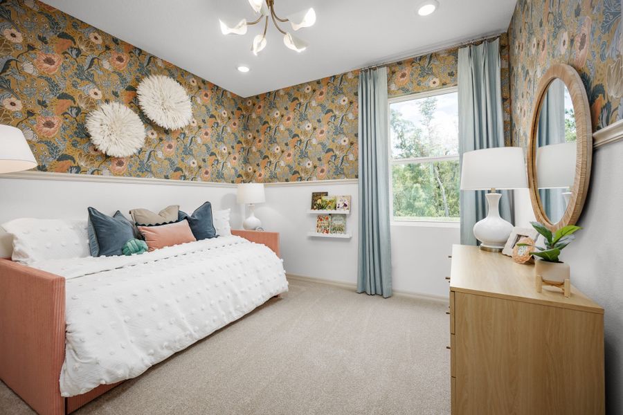 Representative furnished interior of a home built from the Miles by Risewell Homes in Trinity Gardens, Deland (Image 9).