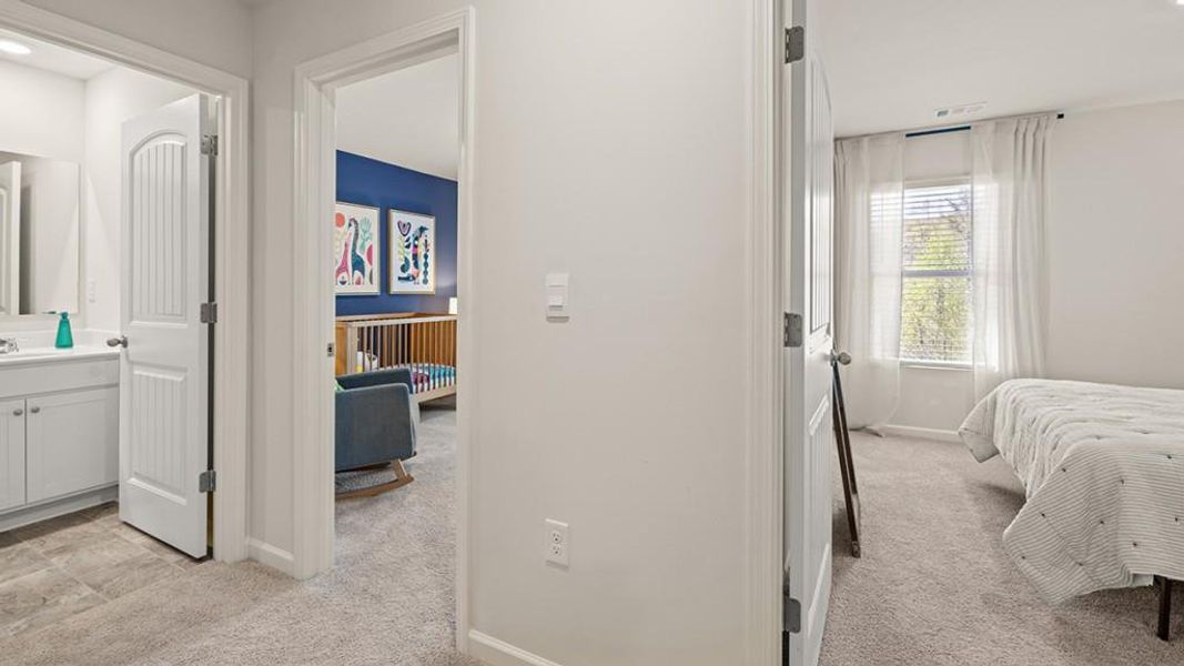 Furnished interior view inside a new home in Hughes Court, Dawsonville (Image 20).
