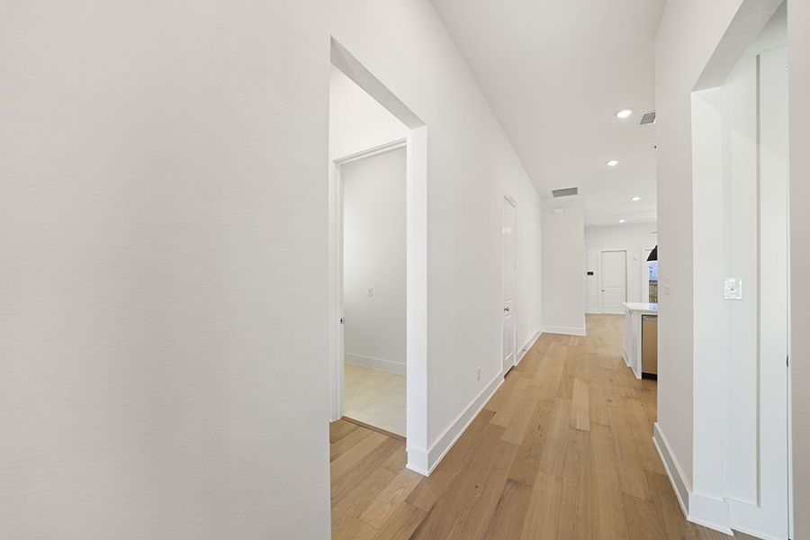 Spacious, unfurnished interior of a new home in Cottages of Celina, Celina (Image 17). Spacious, unfurnished interior of a new home in Cottages of Celina, Celina (Image 17).