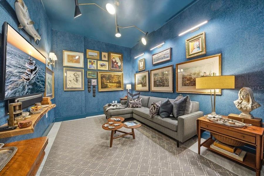 Furnished interior view inside a new home in , St. Petersburg (Image 16).