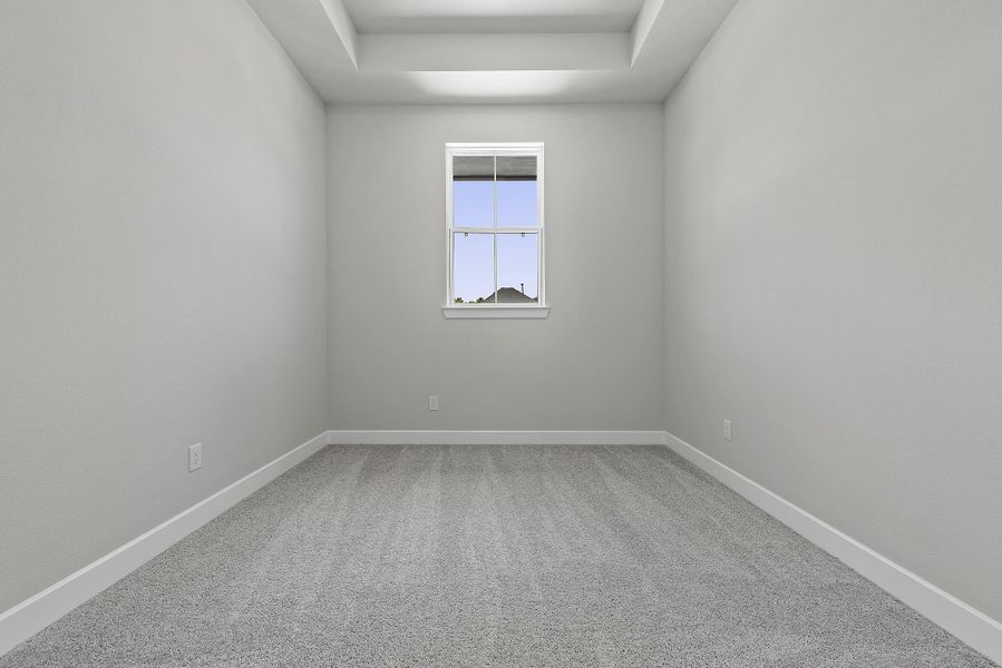 Spacious, unfurnished interior of a new home in The Trails, New Caney (Image 24).