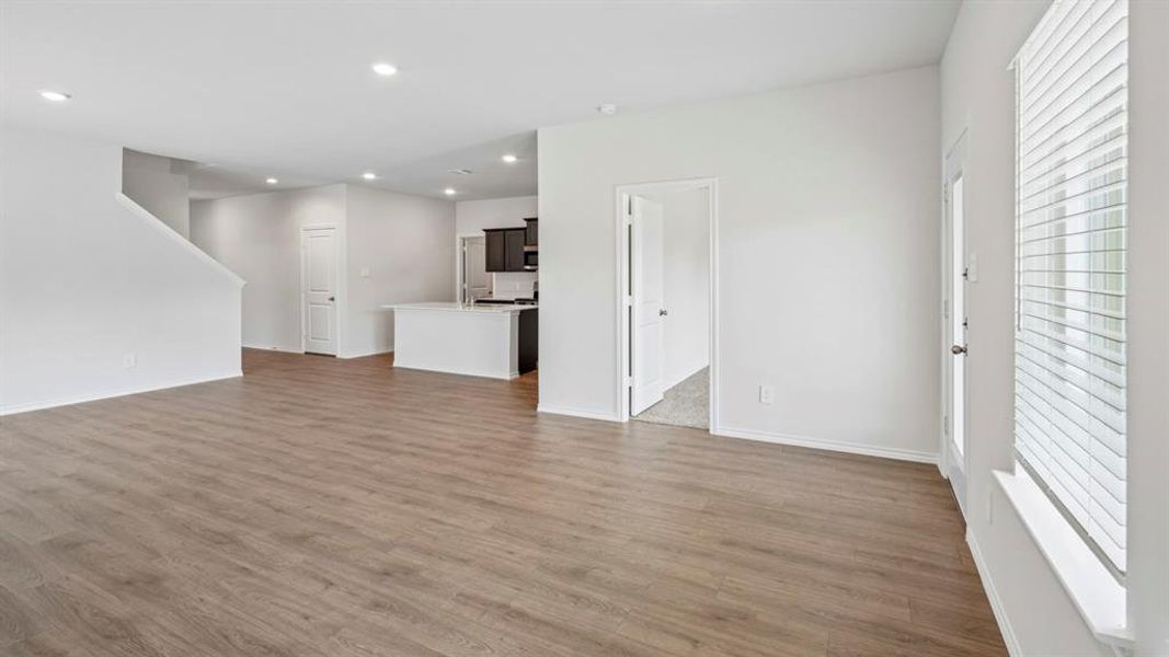 Spacious, unfurnished interior of a new home in Frontier Pointe, Princeton (Image 38).