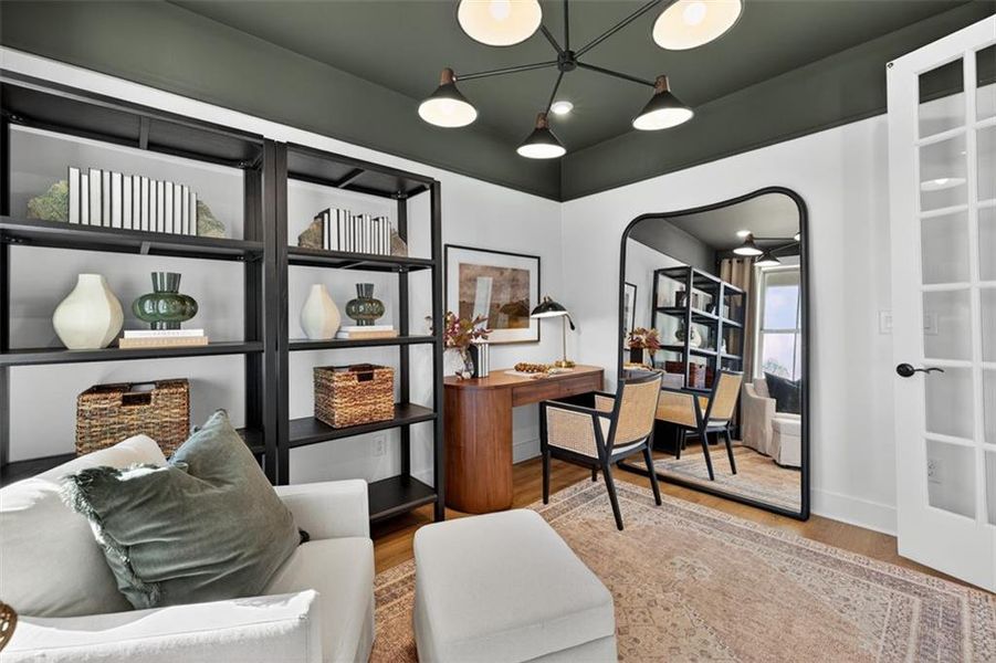 Furnished interior view inside a new home in Del Webb Chateau Elan, Hoschton (Image 6).