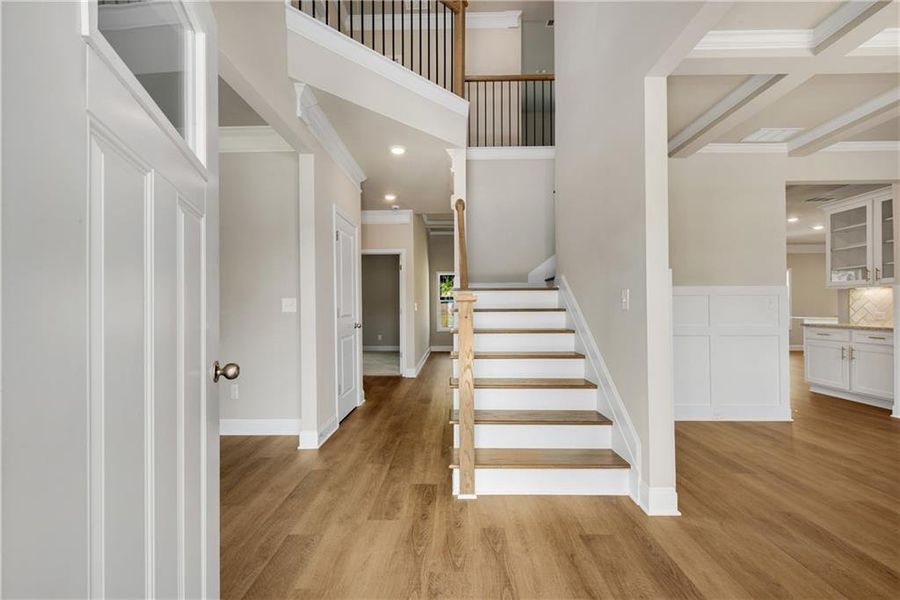 Spacious, unfurnished interior of a new home in Hidden Fields, Hoschton (Image 47).