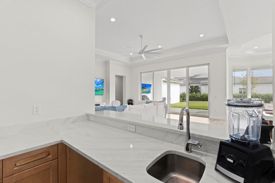 Furnished interior view inside a new home in , Westlake (Image 48).