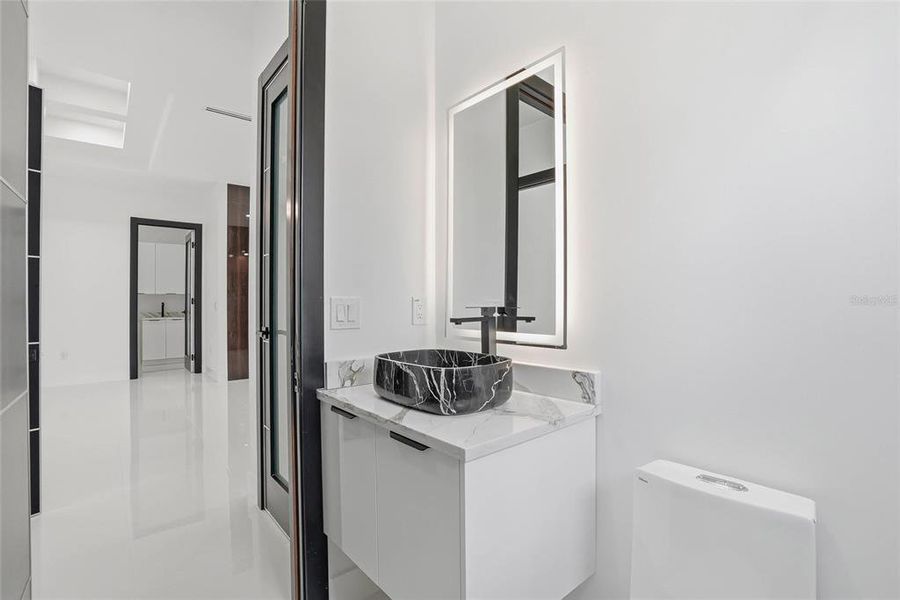 Furnished interior view inside a new home in , Tampa (Image 38).