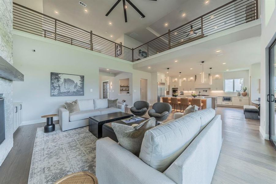 Furnished interior view inside a new home in Hidden Valley 1, Princeton (Image 8).