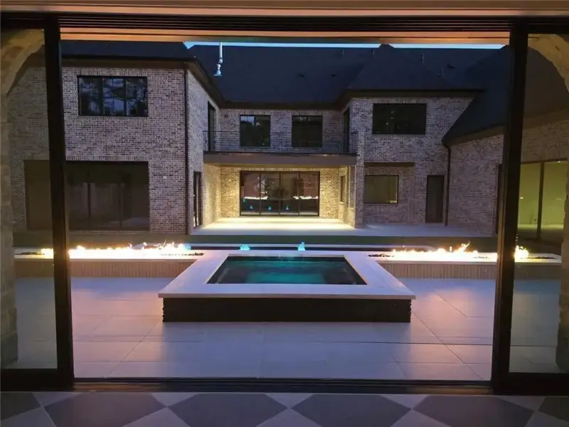Exterior details and patio area of a home in , Alpharetta (Image 51).