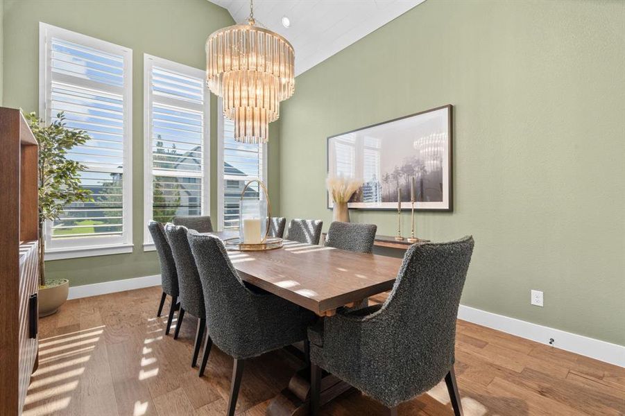 Furnished interior view inside a new home in , Argyle (Image 34).