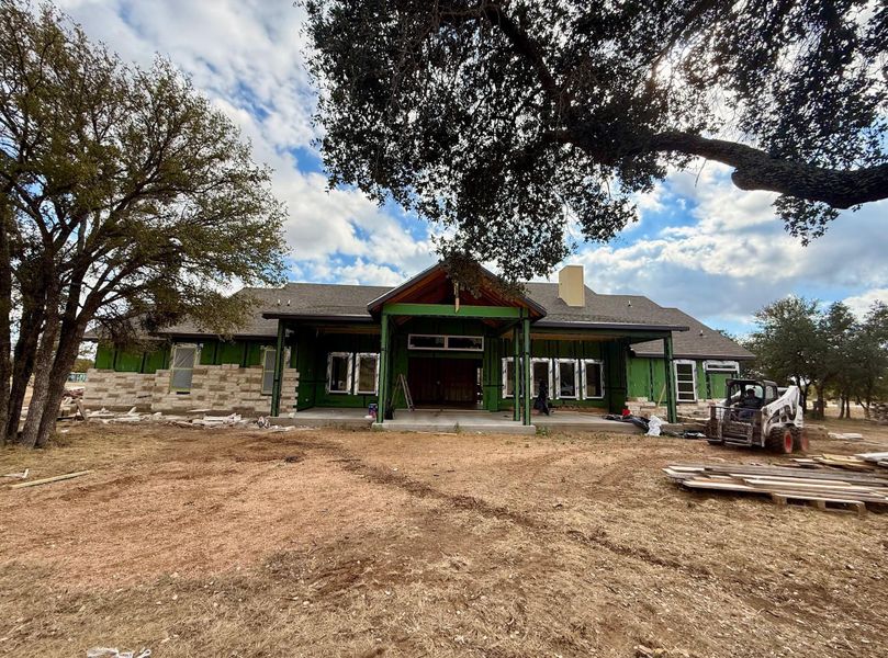 1/2 acres lots with covered patio 1/2 acres lots with covered patio