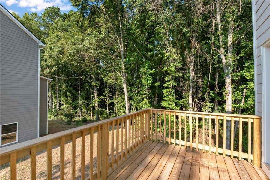 Exterior details and patio area of a home in , Ellenwood (Image 3).