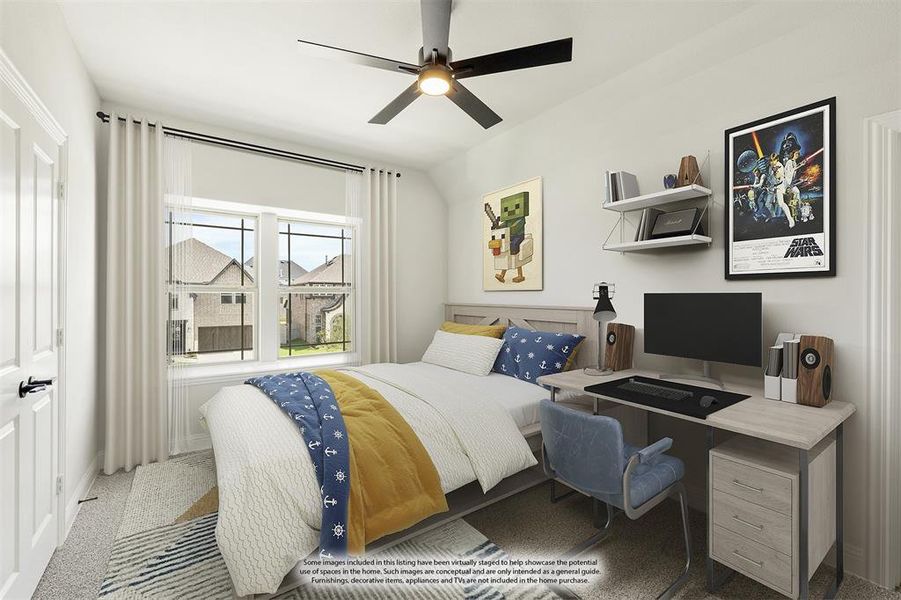 Furnished interior view inside a new home in Painted Tree Woodland District 50, McKinney (Image 12). Furnished interior view inside a new home in Painted Tree Woodland District 50, McKinney (Image 12).