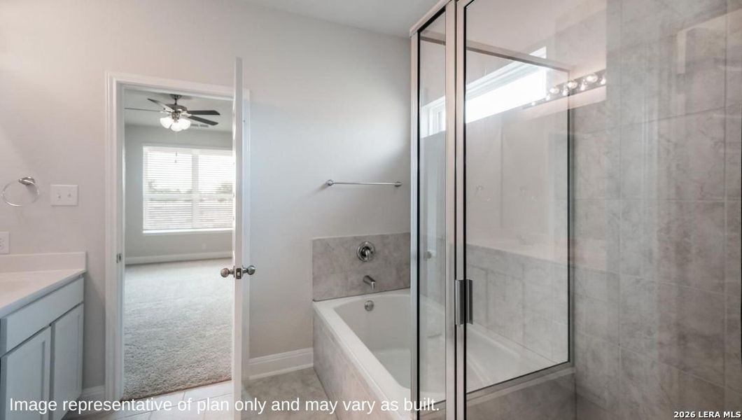 Furnished interior view inside a new home in Veranda, San Antonio (Image 5).