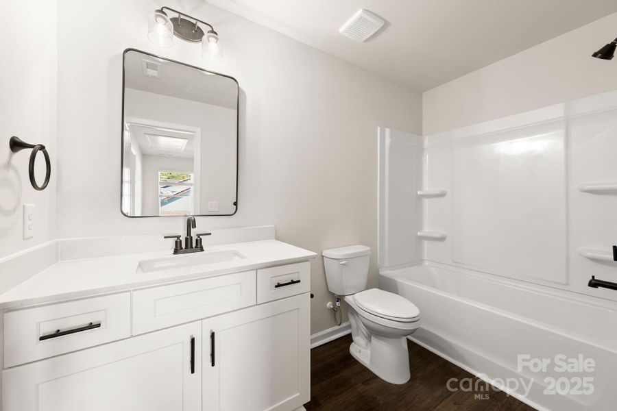 Furnished interior view inside a new home in , Charlotte (Image 9).