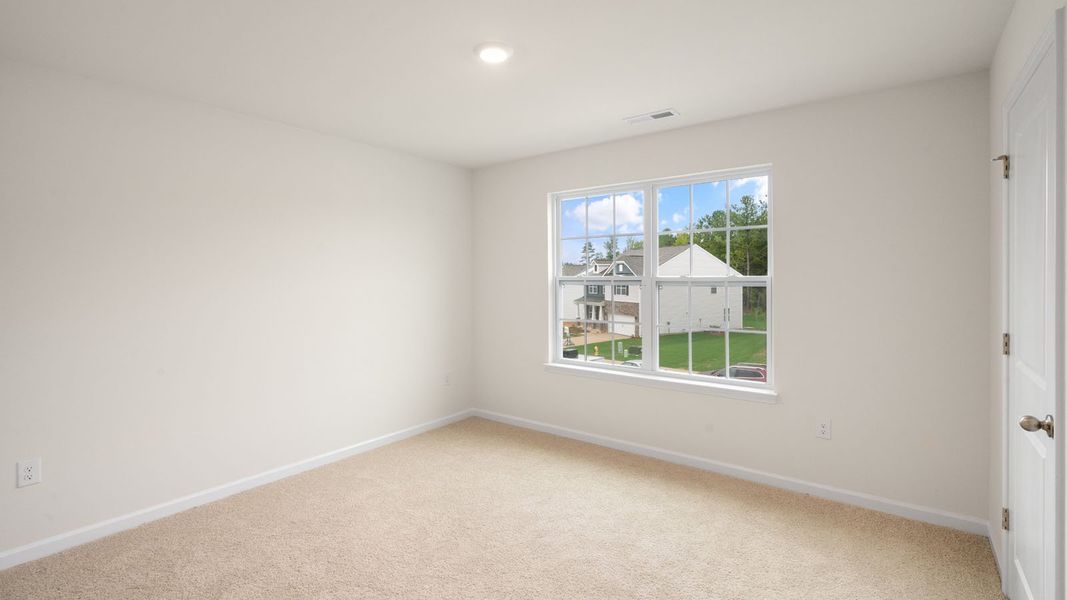 Spacious, unfurnished interior of a new home in The Reserve at Prestleigh, Wake Forest (Image 14). Spacious, unfurnished interior of a new home in The Reserve at Prestleigh, Wake Forest (Image 14).