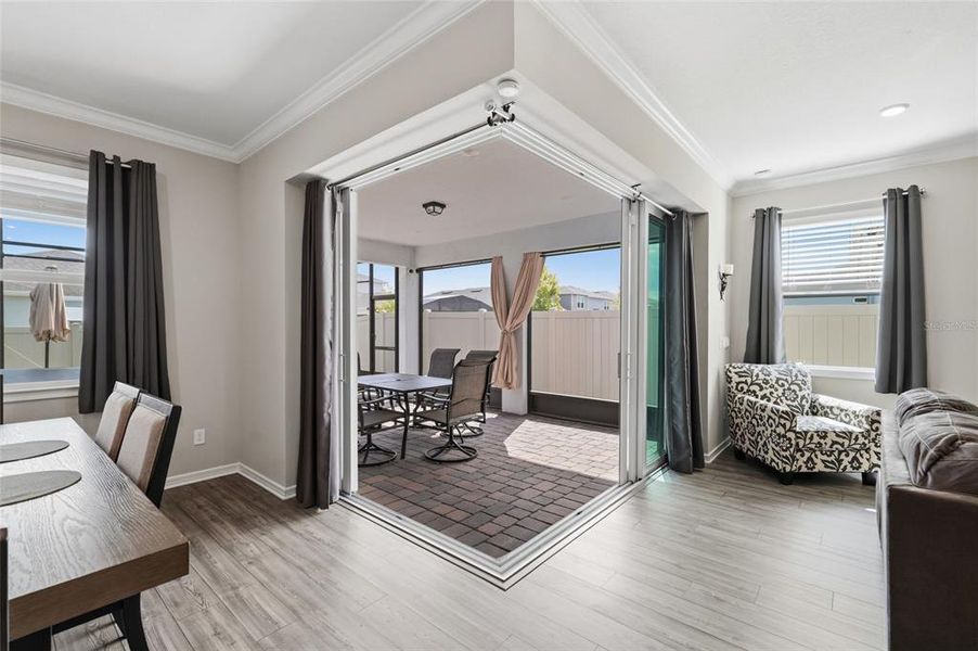 Furnished interior view inside a new home in , Kissimmee (Image 13).