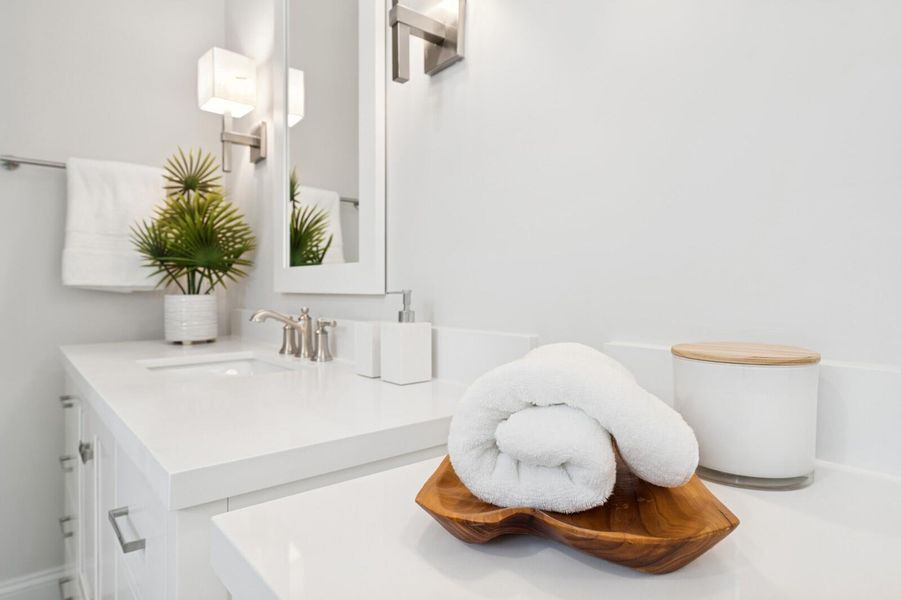 Furnished interior view inside a new home in , Port St. Lucie (Image 18).