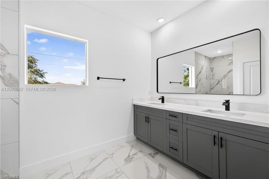 Furnished interior view inside a new home in , Lehigh Acres (Image 13).