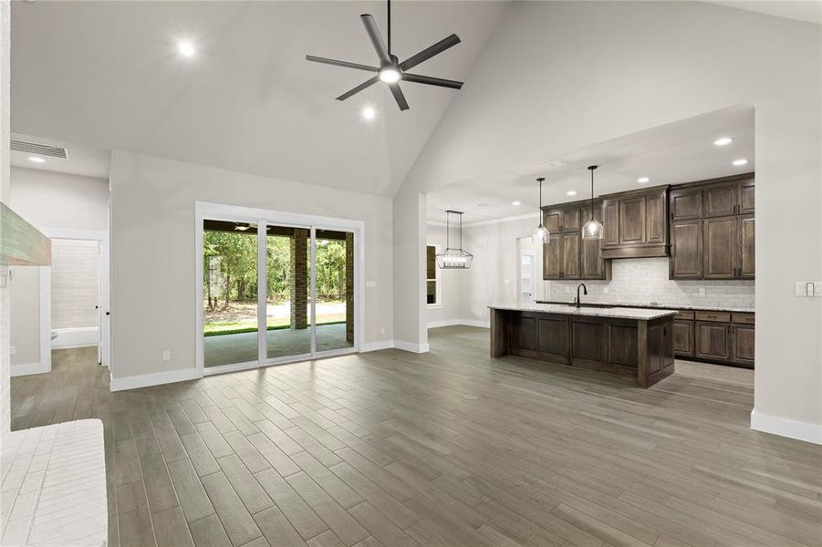 Furnished interior view inside a new home in Arbor Hills, Poolville (Image 22).