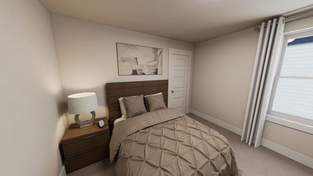 Furnished interior view inside a new home in The Preserve at Marks Creek, Knightdale (Image 9). Furnished interior view inside a new home in The Preserve at Marks Creek, Knightdale (Image 9).