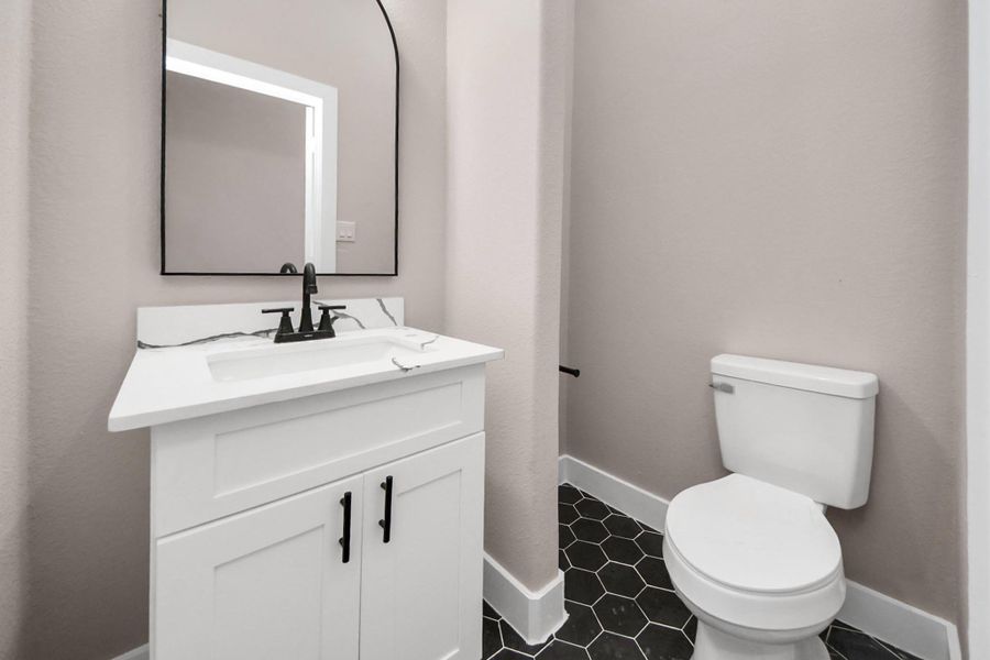 1/2 bathroom 1/2 bathroom