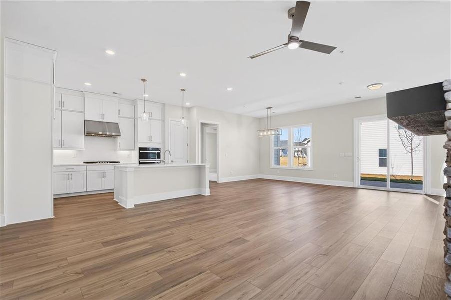 Spacious, unfurnished interior of a new home in The Reserve at Bells Ferry, Kennesaw (Image 35).