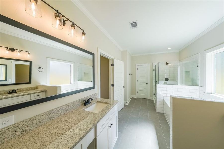 Furnished interior view inside a new home in , Rockmart (Image 11).