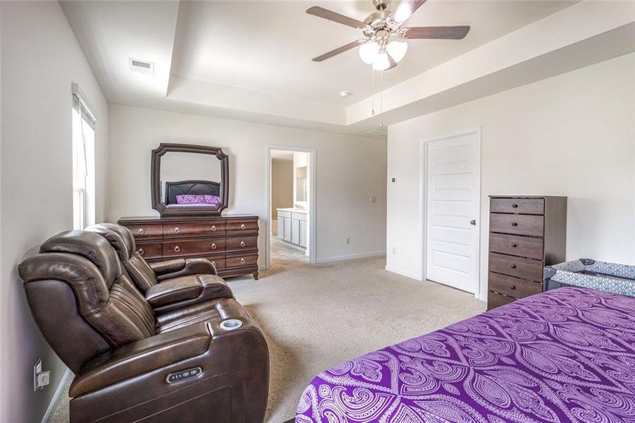 Furnished interior view inside a new home in Broder Farm, Stockbridge (Image 23).