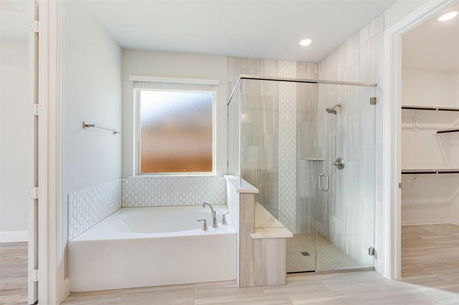 Furnished interior view inside a new home in Hayes Crossing, Midlothian (Image 10).