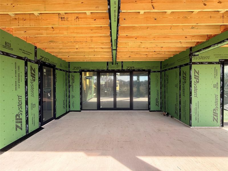 In-progress construction of a new home in , Horseshoe Bay, TX (Image 18).