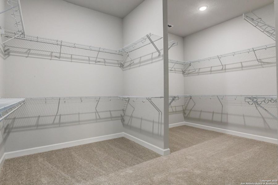 Spacious, unfurnished interior of a new home in The Heritage at Saddlebrook Ranch 70's, Schertz (Image 26). Spacious, unfurnished interior of a new home in The Heritage at Saddlebrook Ranch 70's, Schertz (Image 26).