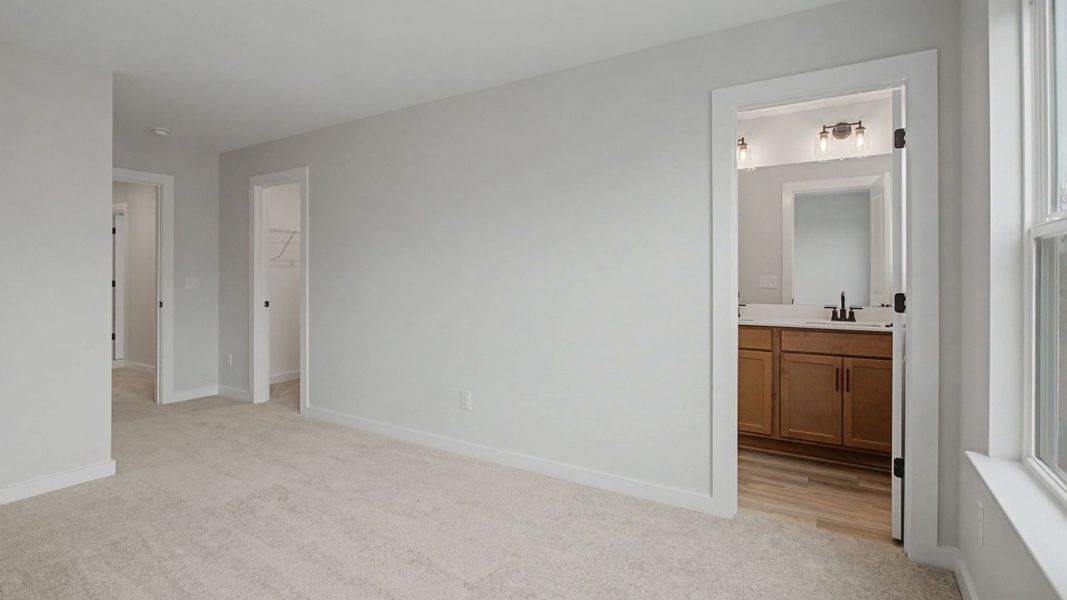 Furnished interior view inside a new home in Cottages of Bearwood, Mount Pleasant (Image 30).