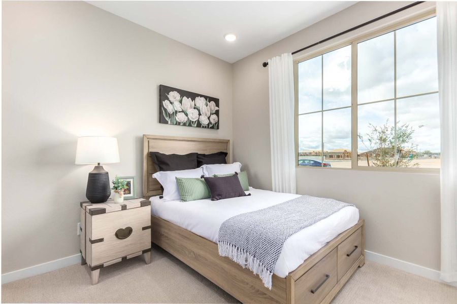 Bedroom 3 | Citrus | The Villages at North Copper Canyon – Valley Series | New homes in Surprise, Arizona | Landsea Homes