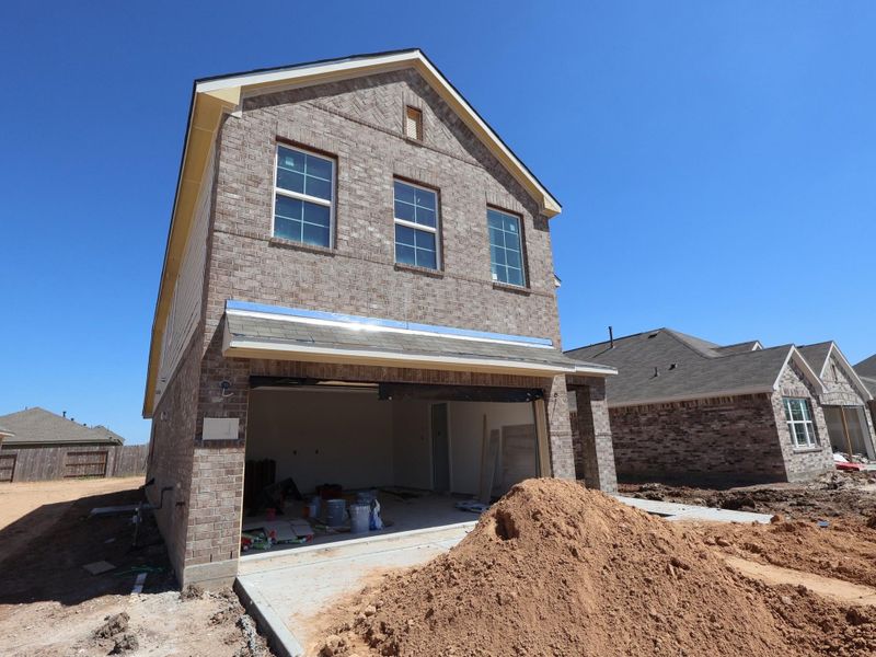 In-progress construction of a new home in Miller's Pond, Rosenberg, TX (Image 33). In-progress construction of a new home in Miller's Pond, Rosenberg, TX (Image 33).