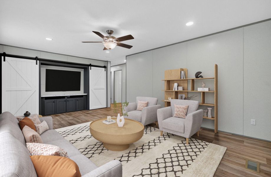 Furnished interior view inside a new home in , Moncks Corner (Image 5).