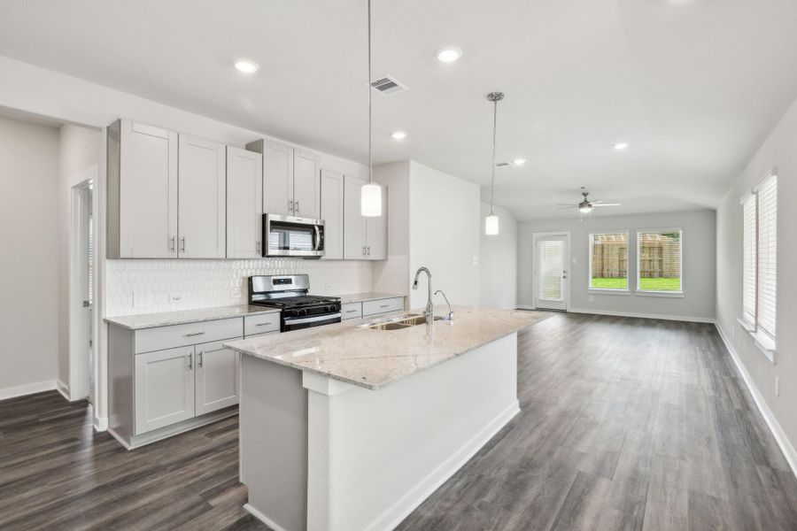 Photo is not of the actual home but is an inspirational photo of builder’s model home and may depict options, furnishings, and/or decorator features that are not included. Photo is not of the actual home but is an inspirational photo of builder’s model home and may depict options, furnishings, and/or decorator features that are not included.