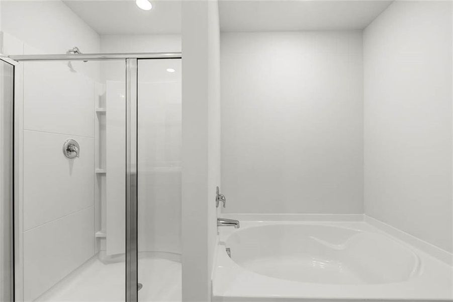 Furnished interior view inside a new home in Shoal Creek, Hampton (Image 10).