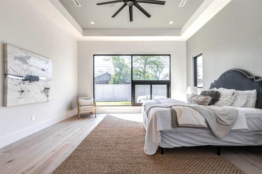 Furnished interior view inside a new home in , Houston (Image 27).