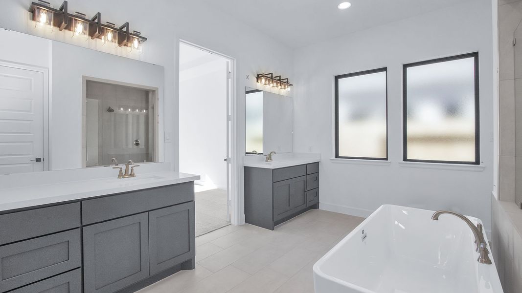 Furnished interior view inside a new home in Briarley, Montgomery (Image 3).