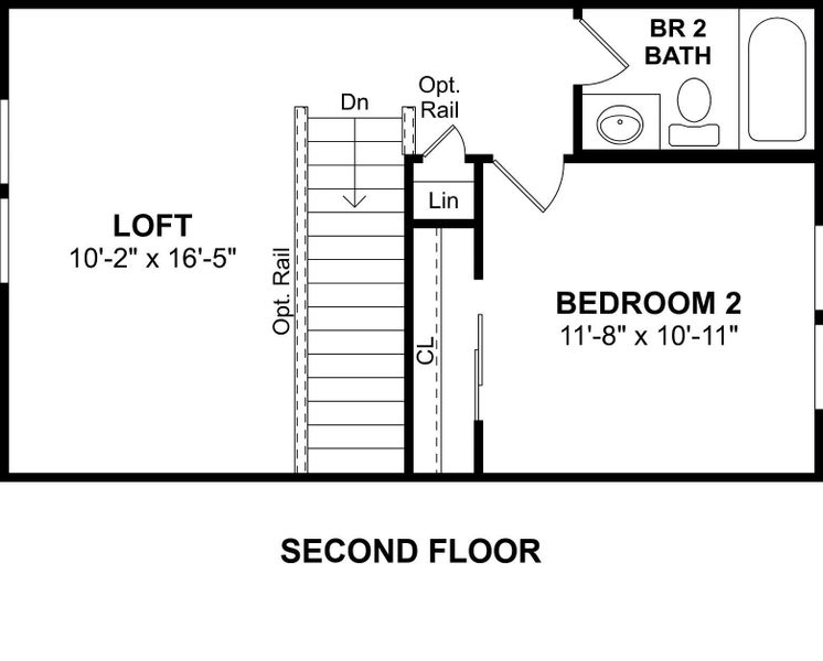 The Silver Maple floor plan by K. Hovnanian® Homes. 2nd Floor shown. *Prices, plans, dimensions, features, specifications, materials, and availability of homes or communities are subject to change without notice or obligation.