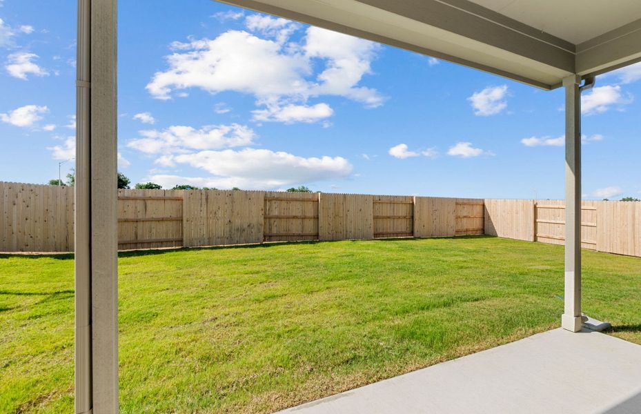 Covered Back Patio