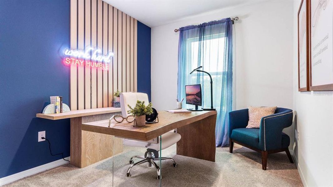 Furnished interior view inside a new home in , Land O' Lakes (Image 14).